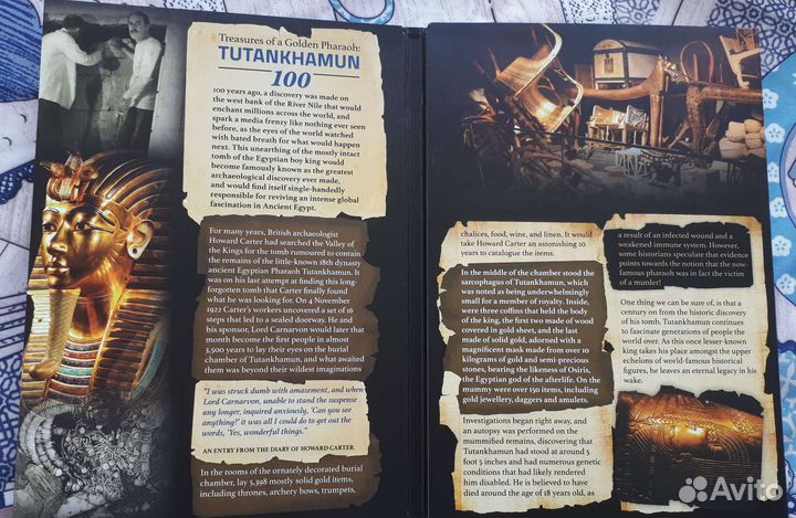 Сувенирная монета Тутанхамон