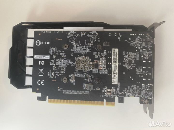 Видеокарта gtx 1650 4gb