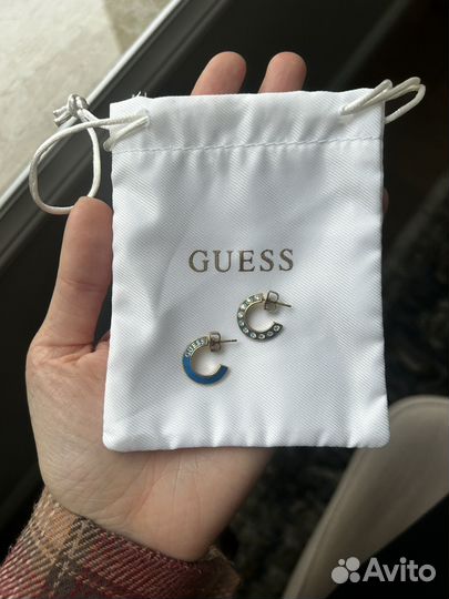 Серьги guess