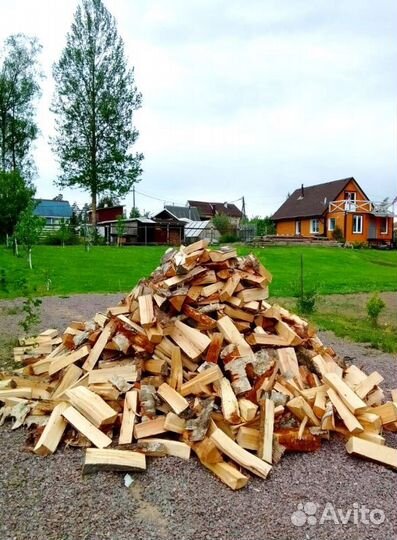 Дрова колотые Осина