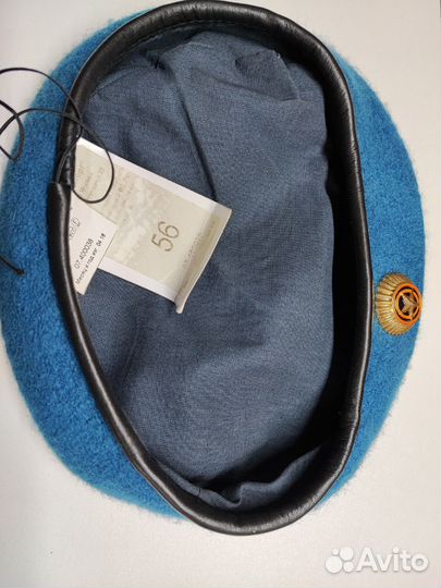 Берет голубой