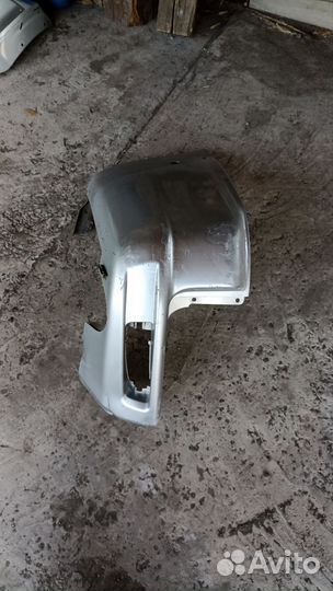 Задний бампер на mitsubishi pajero 3