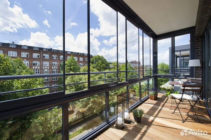 Окна, нестандарт, 600х1300 мм, под ключ