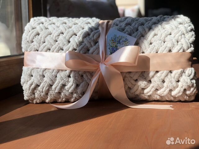 Плед одеяло плюшевый