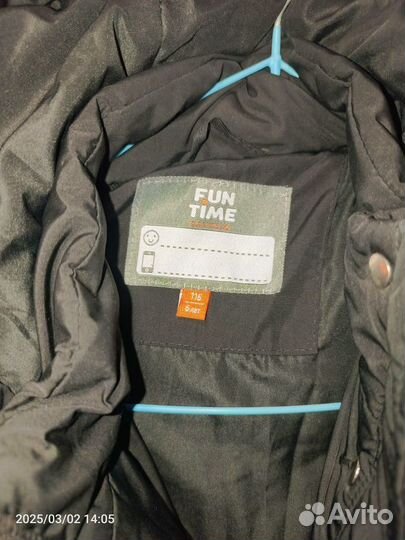 Куртка на мальчика 116