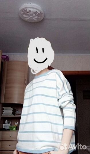 Свитер в полоску