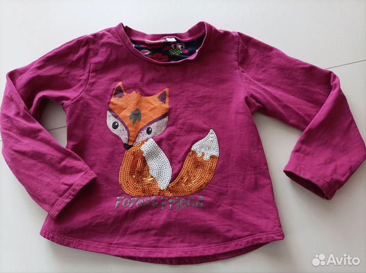 Пакет вещей для девочки 110 116