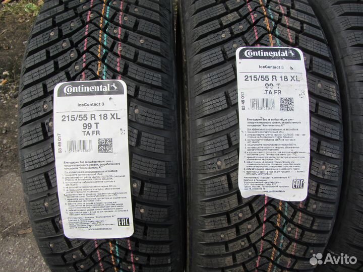 Continental IceContact 3 215/55 R18 99T