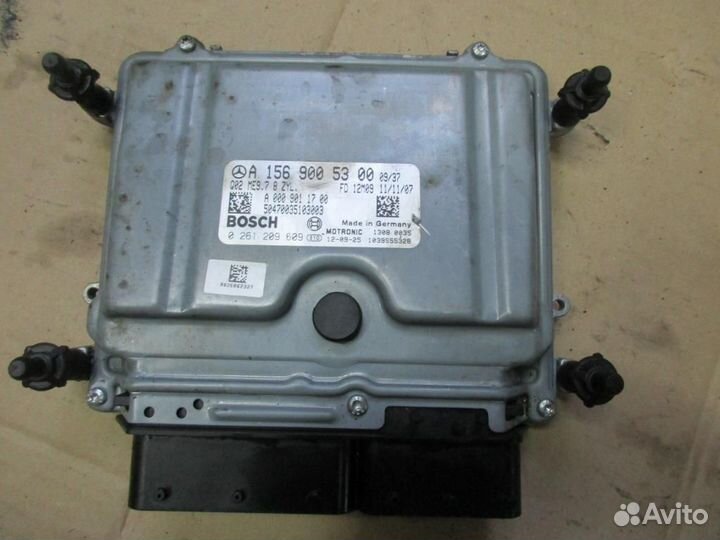 Блок управления двигателем w204 C-class 156.985