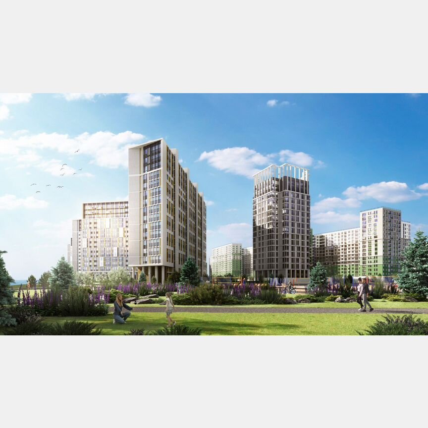 1-к. квартира, 32,4 м², 15/15 эт.