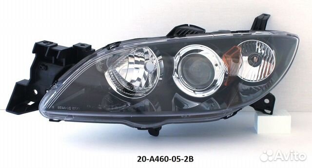 Фара mazda 3 / axela BK 03-09 SED LH евросвет п/ко