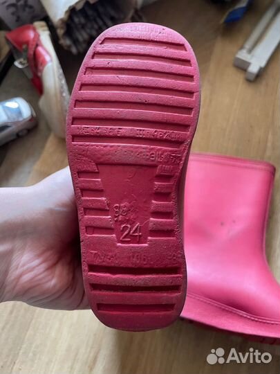 Сапожки для девочки СССР