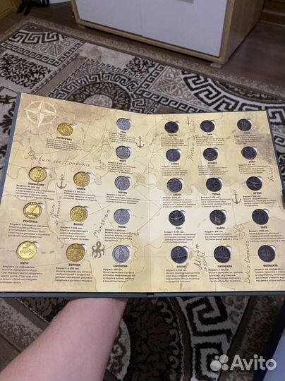 Коллекция монет из пятерочки