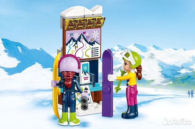 Конструктор Bela 10732 Горнолыжный курорт: Подъемн