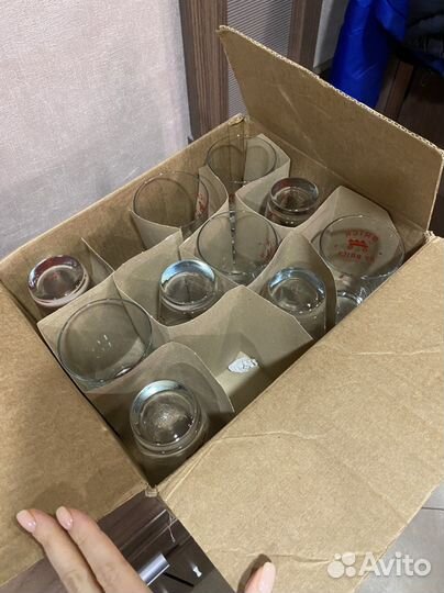 Бокалы для пива набор 10 штук