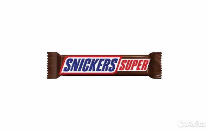 Шоколадный батончик Super Snickers 80г (опт)