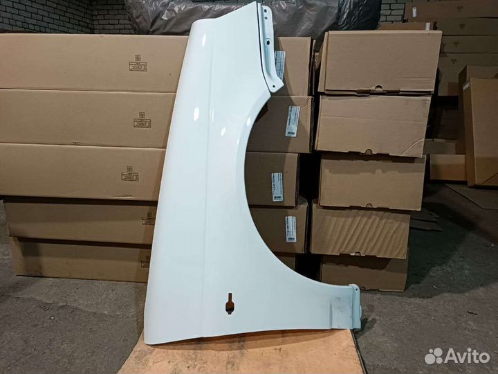 Крыло правое приора цвет белый белое облако