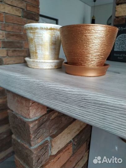 Горшочки керамические