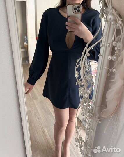 Платье темно-синее Zara