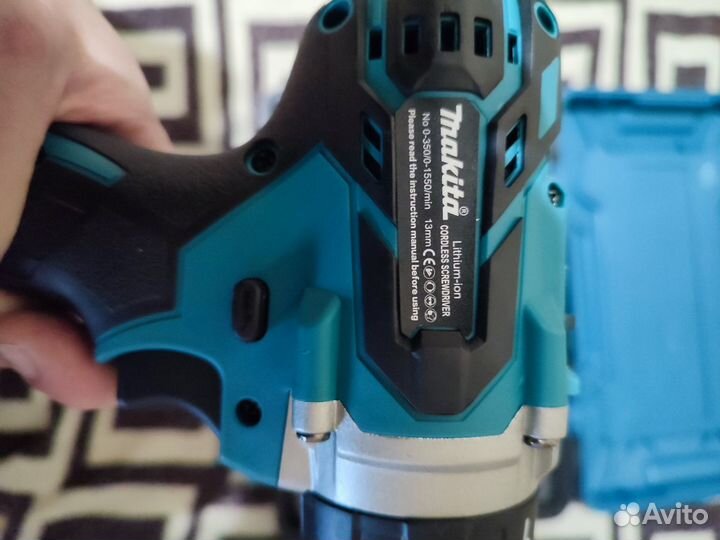 Шуруповерт makita 120 Нм 9 Ач для рыбалки