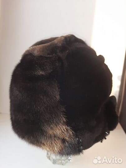 Шапка норковая женская бу