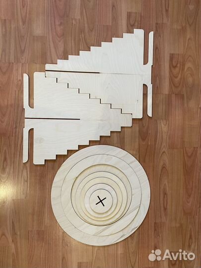 Пирамида под капкейки и макаруны 7 ярусов