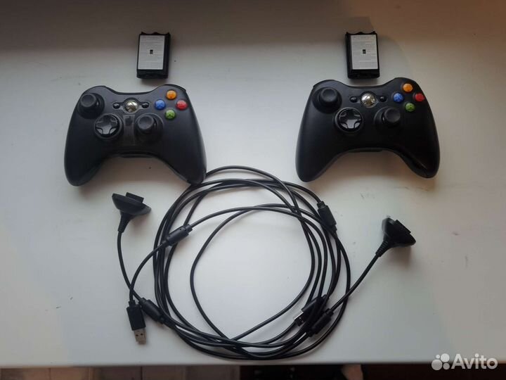 Геймпад xbox 360 беспроводной