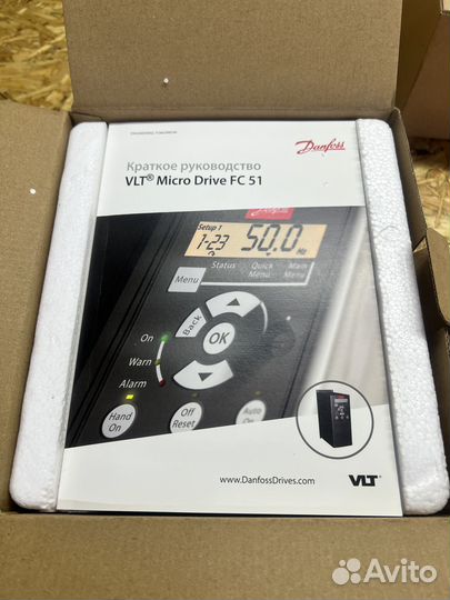 Частотный преобразователь Danfoss VLT Micro Drive