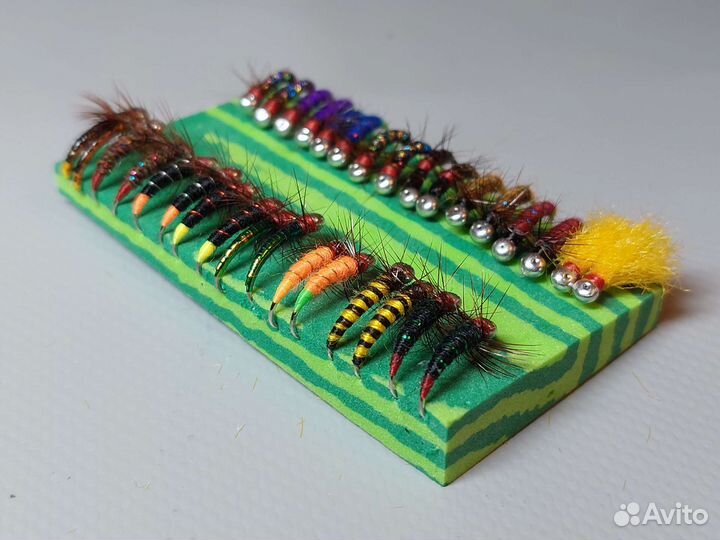 Мушки на хариуса и ленка 