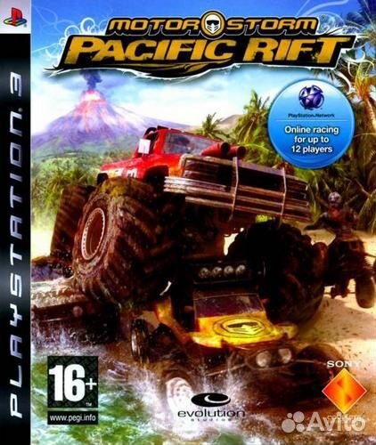 Motorstorm Pacific Rift PS3 рус. б\у