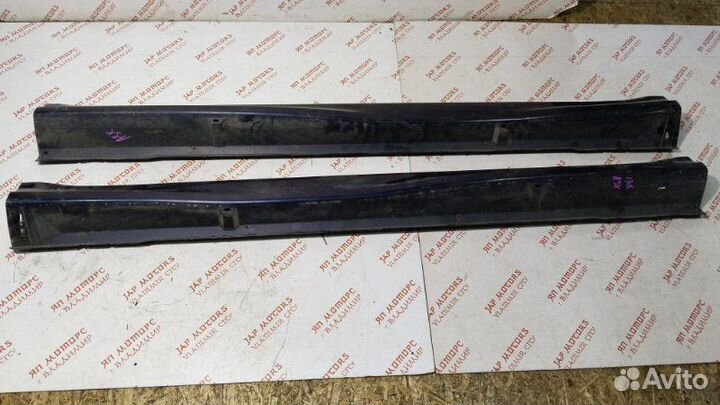 Накладка на порог наружная Mitsubishi Asx 2011