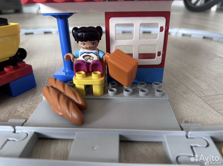 Поезд лего дупло 10874