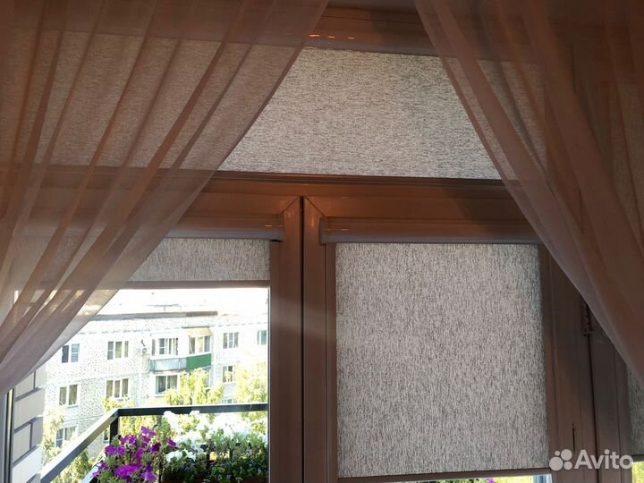 Рулонные шторы и жалюзи