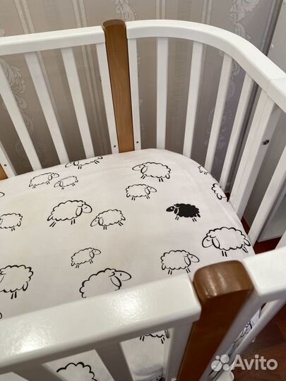 Кроватка-трансформер Nuvola lux