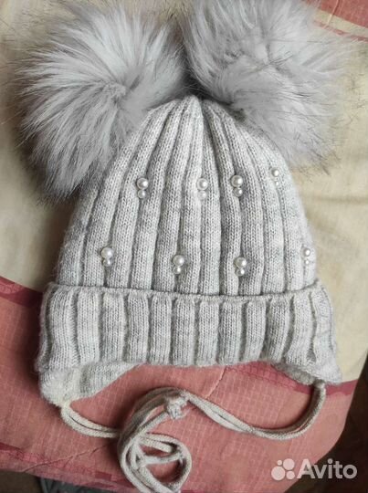 Шапка зимняя для девочки