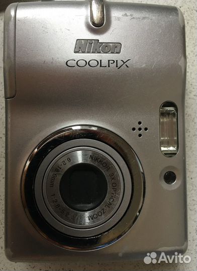 Цифровой фотоаппарат Nikon coolpix l10 на запчасти