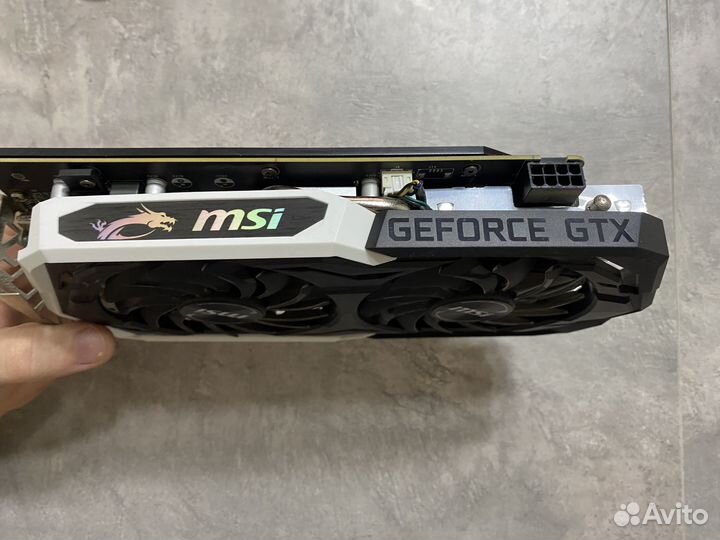 Видеокарта msi 1660 ti