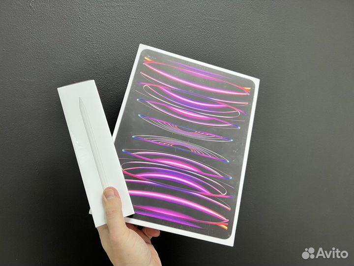 Новый комплект iPad 12.9 Pro M2 256Gb+Pencil 2