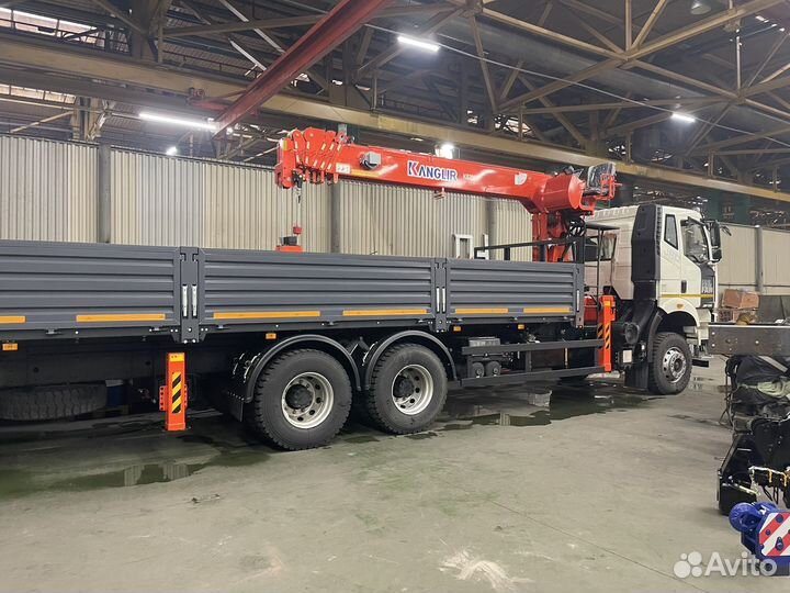 FAW J6 3250 с КМУ, 2024