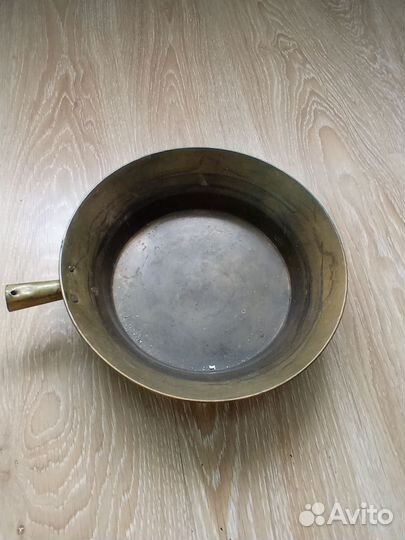 Латунный таз