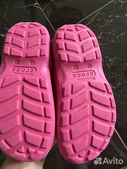 Crocs сапоги девочке С12