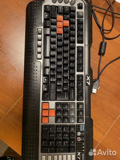 Игровая клавиатура, мембранная
