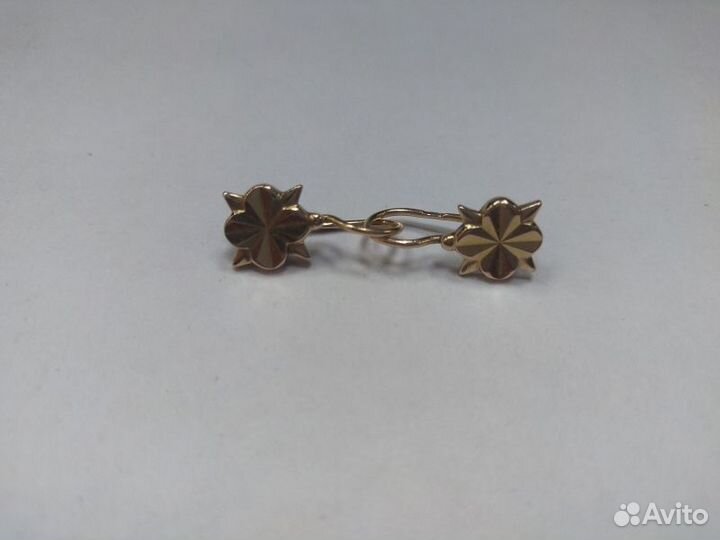 Серьги 585 пробы, р.0