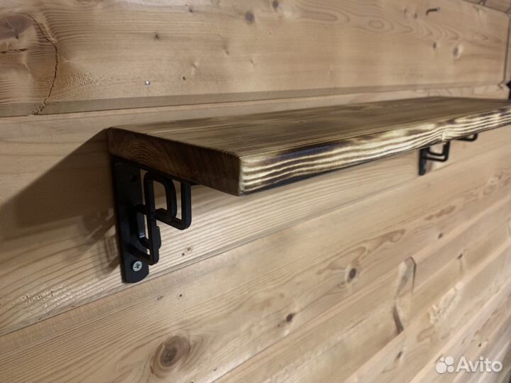 Полка настенная деревянная