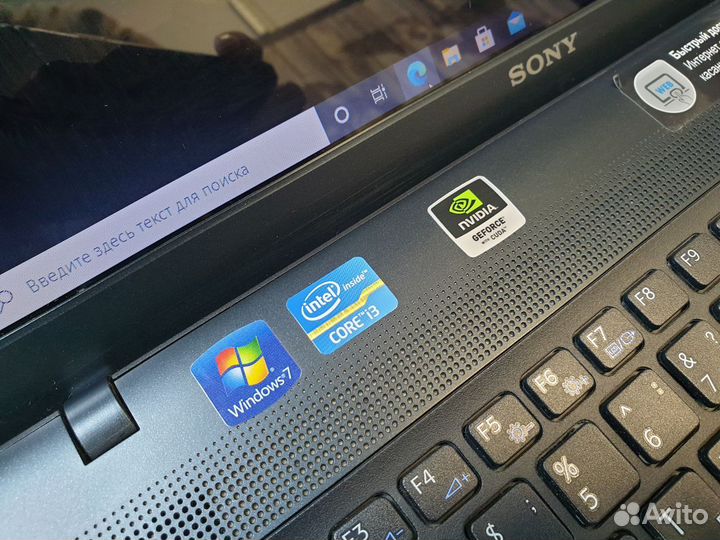 Ноутбук Sony Vaio vpceh Black