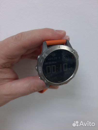 Часы Garmin Fenix 6 sapphire б/у