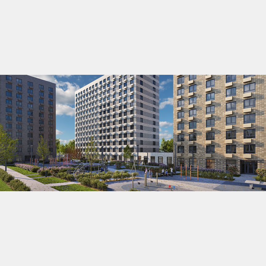 2-к. квартира, 64,6 м², 6/12 эт.