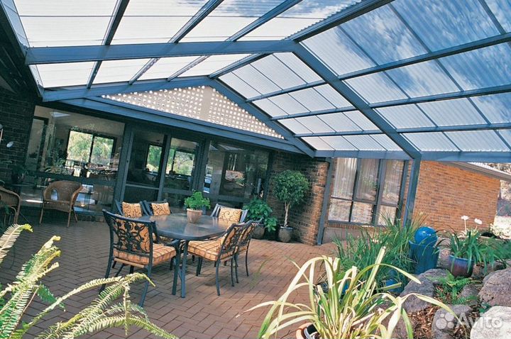 Кровельный поликарбонат