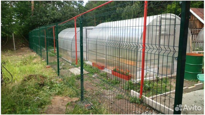 Забор 3D сетка комплект
