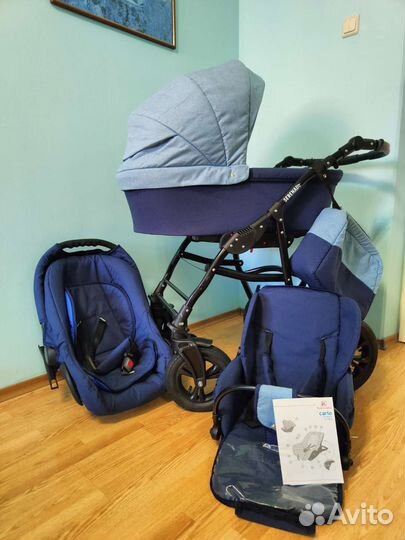 Детские коляски 3 в 1